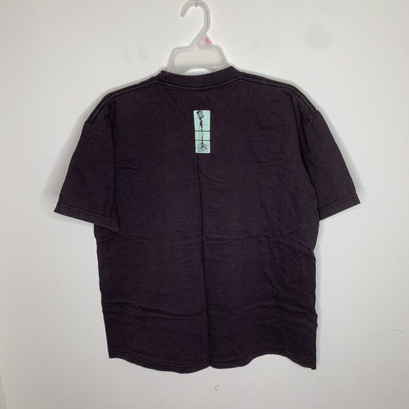 Frozen Munky Mens XL Black Microphone Musical Roots Short Sleeve Shirt - Picture 5 of 6